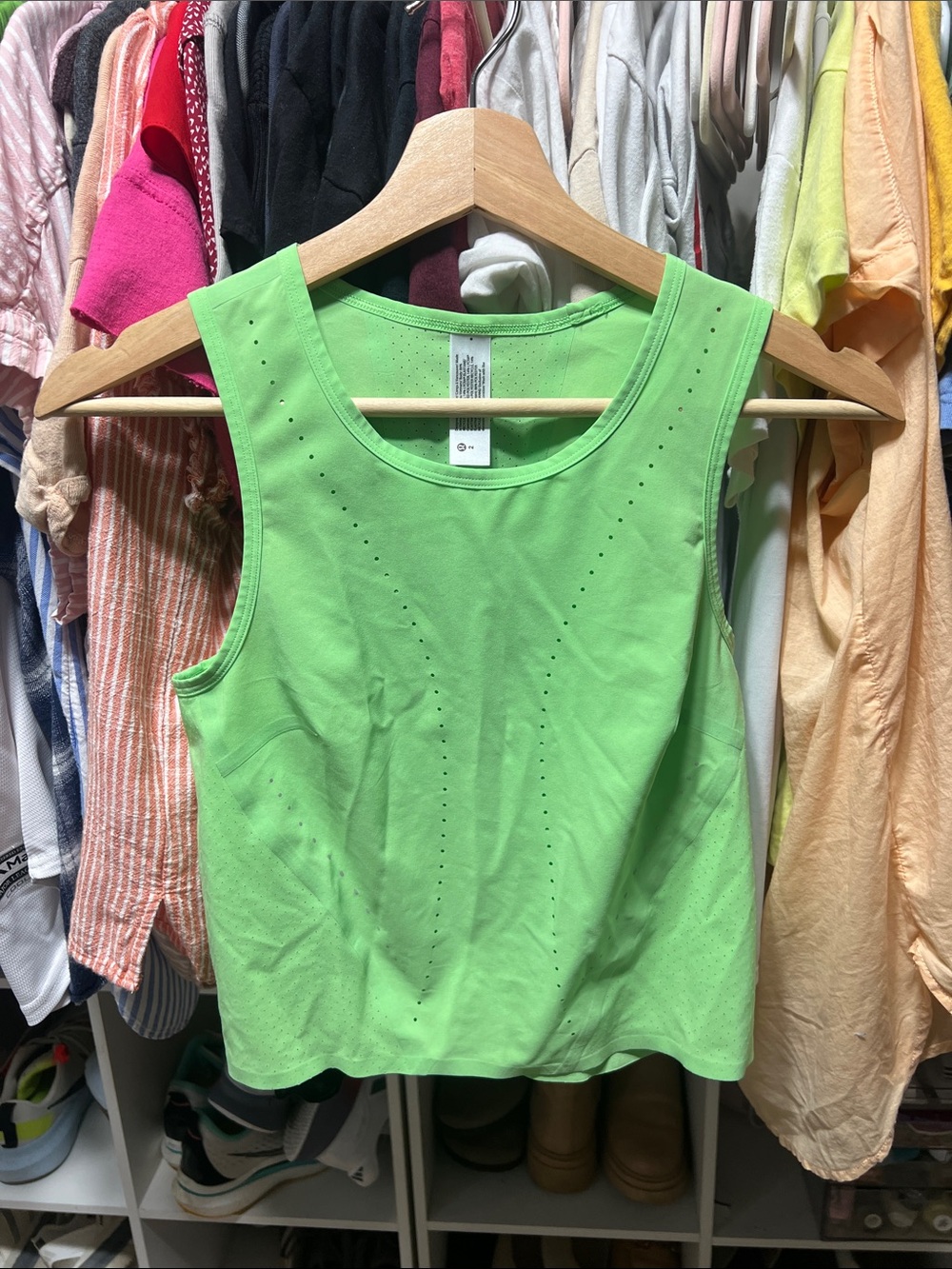 Women’s Sleeveless Tank Top - Lime Green Lululemon